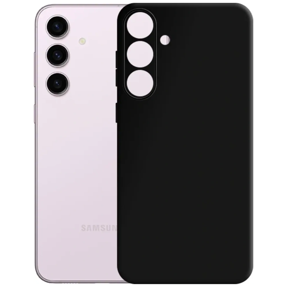 Etui 3MK Matt Case Pro do Samsung Galaxy S24 czarne