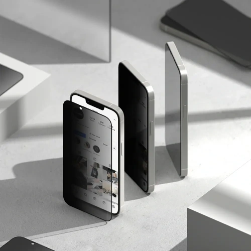 Kup Szkło prywatyzujące Ringke Easy Slide Apple iPhone 16e / 14 / 13 / 13 Pro Privacy [2 PACK] - RGK11774 - {ean13} - Sklep Home Screen