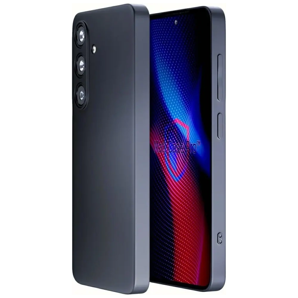 Etui 3MK Matt Case Pro do Samsung Galaxy S24 FE czarne