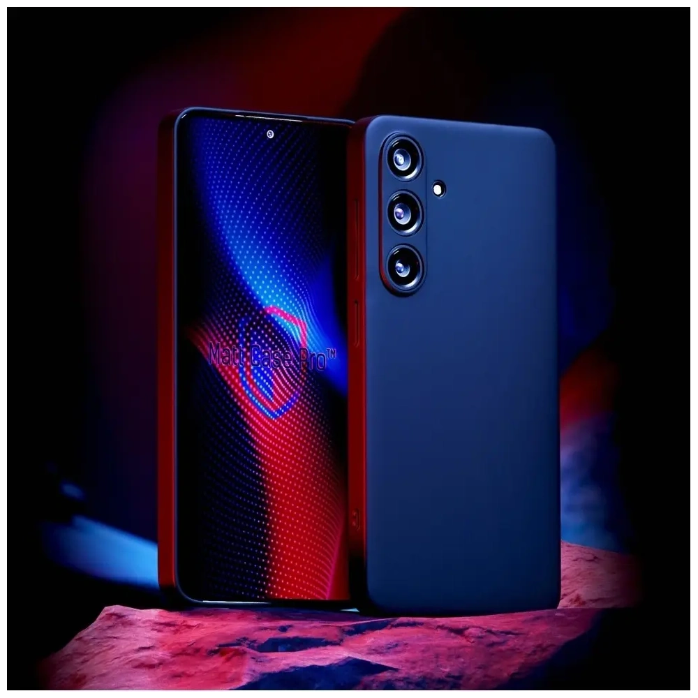 Etui 3MK Matt Case Pro do Samsung Galaxy S24 FE czarne