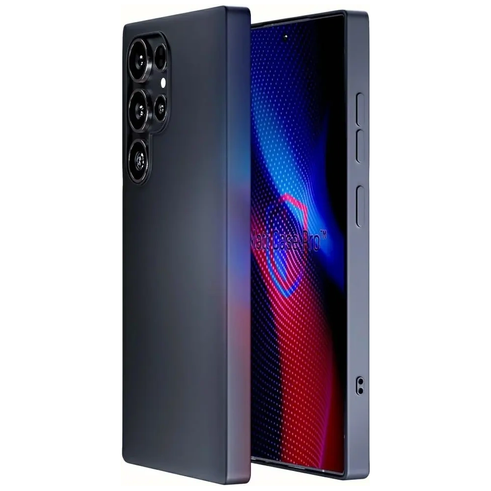 Etui 3MK Matt Case Pro do Samsung Galaxy S24 Ultra czarne