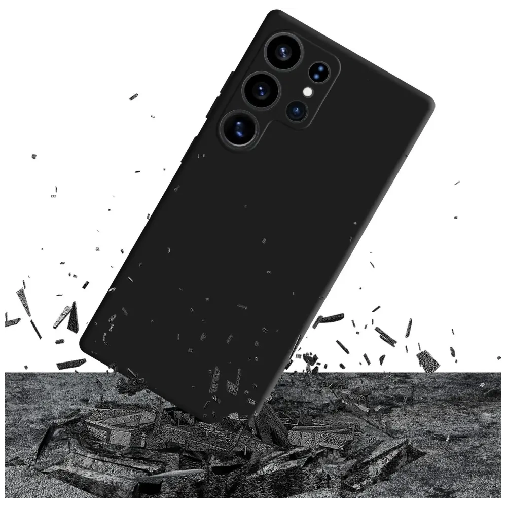 Etui 3MK Matt Case Pro do Samsung Galaxy S25 Ultra czarne