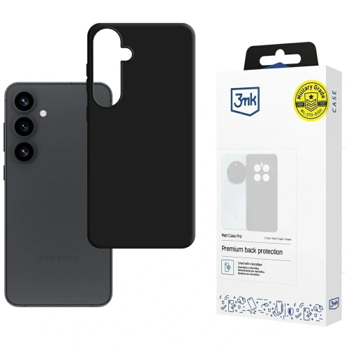 Kup Etui 3MK Matt Case Pro do Samsung Galaxy S25+ Plus czarne - 3MK15921 - {ean13} - Sklep Home Screen