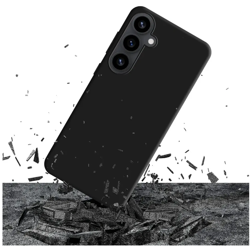 Etui 3MK Matt Case Pro do Samsung Galaxy S25+ Plus czarne