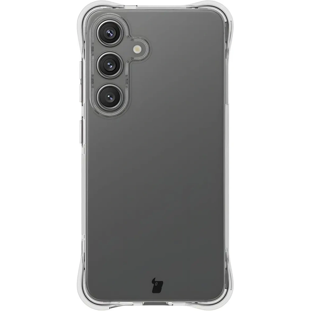 Etui + 2x szkło na ekran Bizon Case Clear Pack do Samsung Galaxy S25 przezroczyste