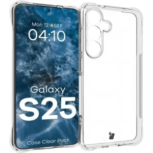 Kup Etui + 2x szkło na ekran Bizon Case Clear Pack do Samsung Galaxy S25 przezroczyste - BIZ8705 - {ean13} - Sklep Home Screen