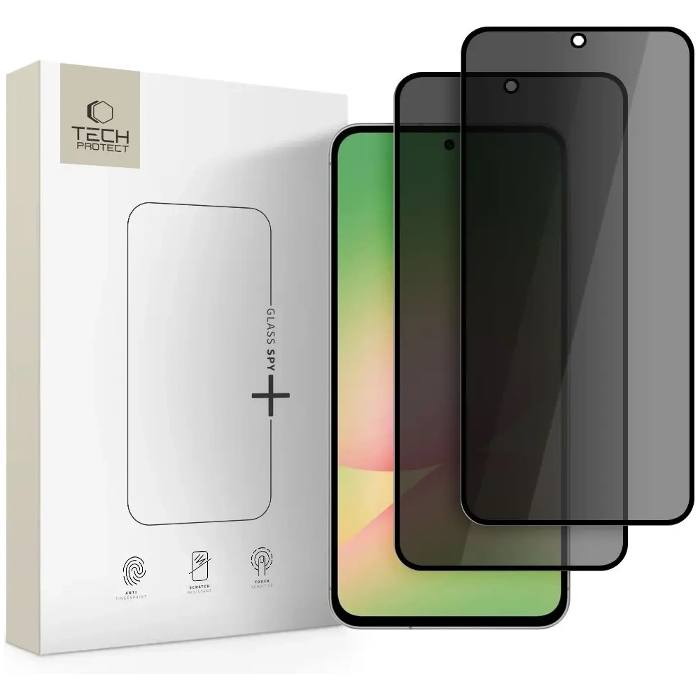Szkło prywatyzujące Tech-Protect Glass Spy+ Samsung Galaxy A36 / A56 5G Privacy [2 PACK]