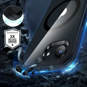 Kup ESR Classic Hybrid HaloLock MagSafe Apple iPhone 16e Klar/schwarz - ESR895 - {ean13} - Sklep Home Screen