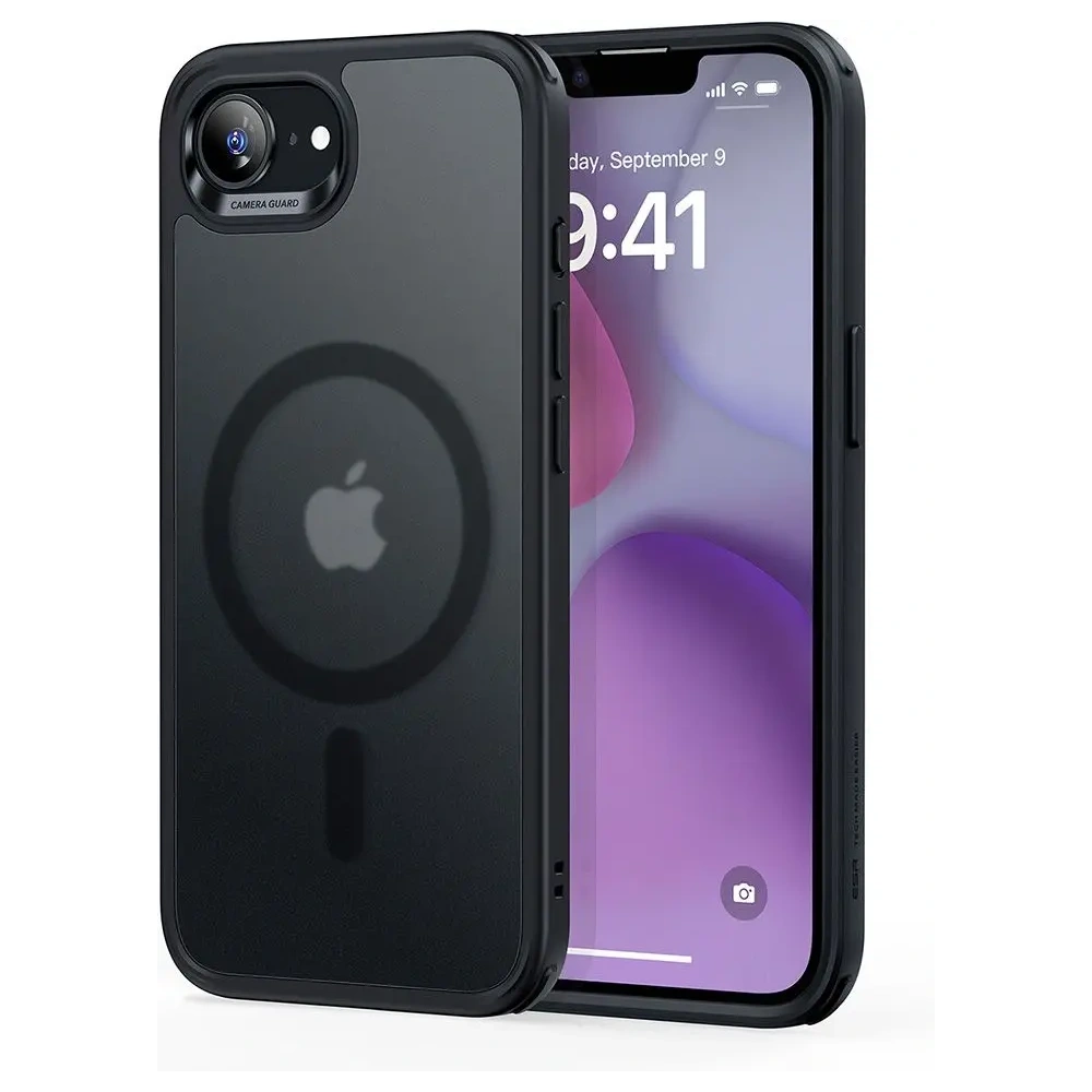 Etui ESR Classic Hybrid HaloLock MagSafe Apple iPhone 16e Frosted Black