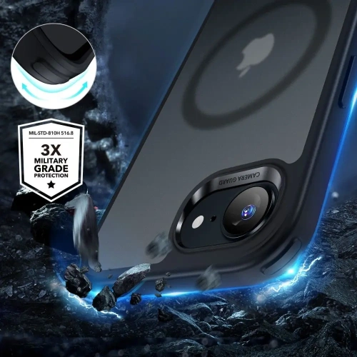 Kup ESR Classic Hybrid HaloLock MagSafe Apple iPhone 16e Frosted Black - ESR896 - {ean13} - Sklep Home Screen
