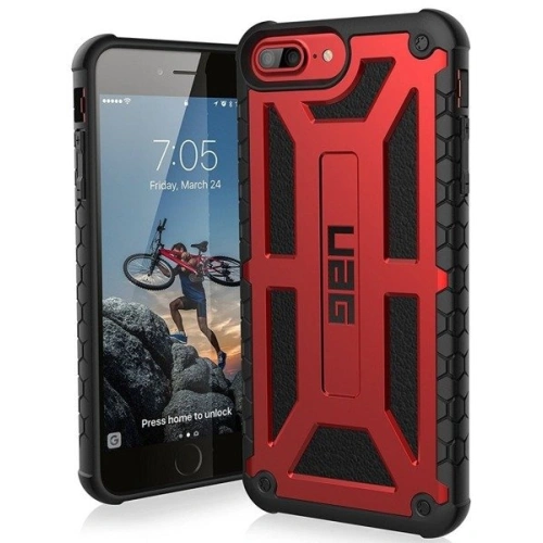 Kup Etui UAG Urban Armor Gear Monarch Apple iPhone 6s/7/8 Plus (piros) - UAG294RED - {ean13} - Sklep Home Screen