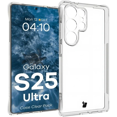Kup Etui + 2x folia na ekran Bizon Case Clear Pack do Samsung Galaxy S25 Ultra przezroczyste - BIZ8707 - {ean13} - Sklep Home Screen