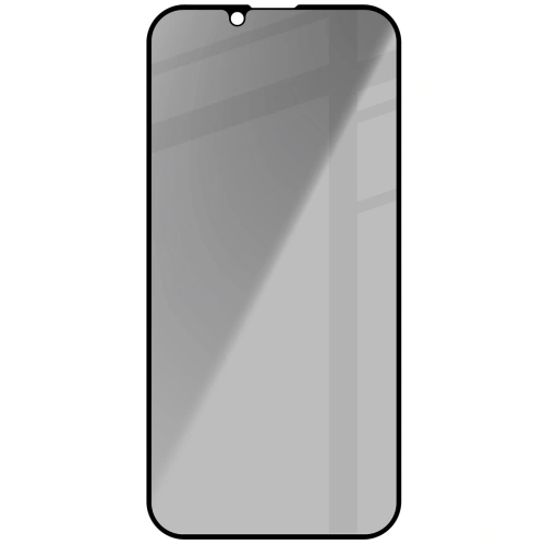 Buy Bizon Glass Edge Shadow Apple iPhone 16e / 14 / 13 Pro / 13 tinted with a black frame - BIZ8708 - {ean13} - Home Screen Store Europe