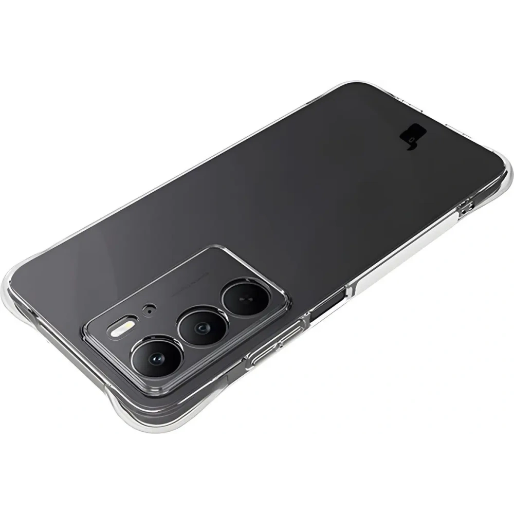 Elastyczne etui Bizon Case Salpa do Realme C75 4G przezroczyste