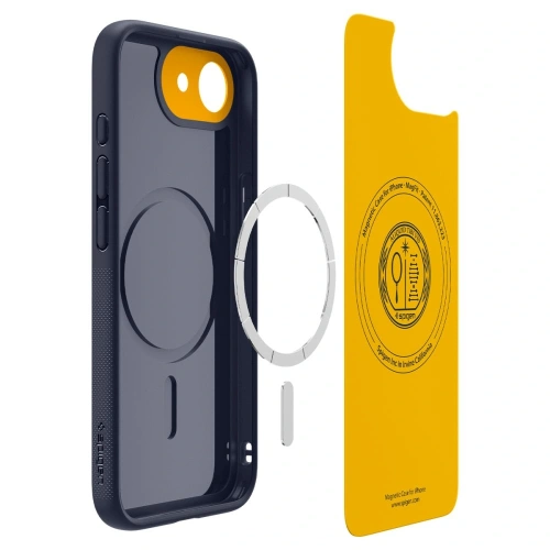 Kup Etui Spigen Nano Pop Mag MagSafe Apple iPhone16e Blueberry Navy - SPN16708 - {ean13} - Sklep Home Screen