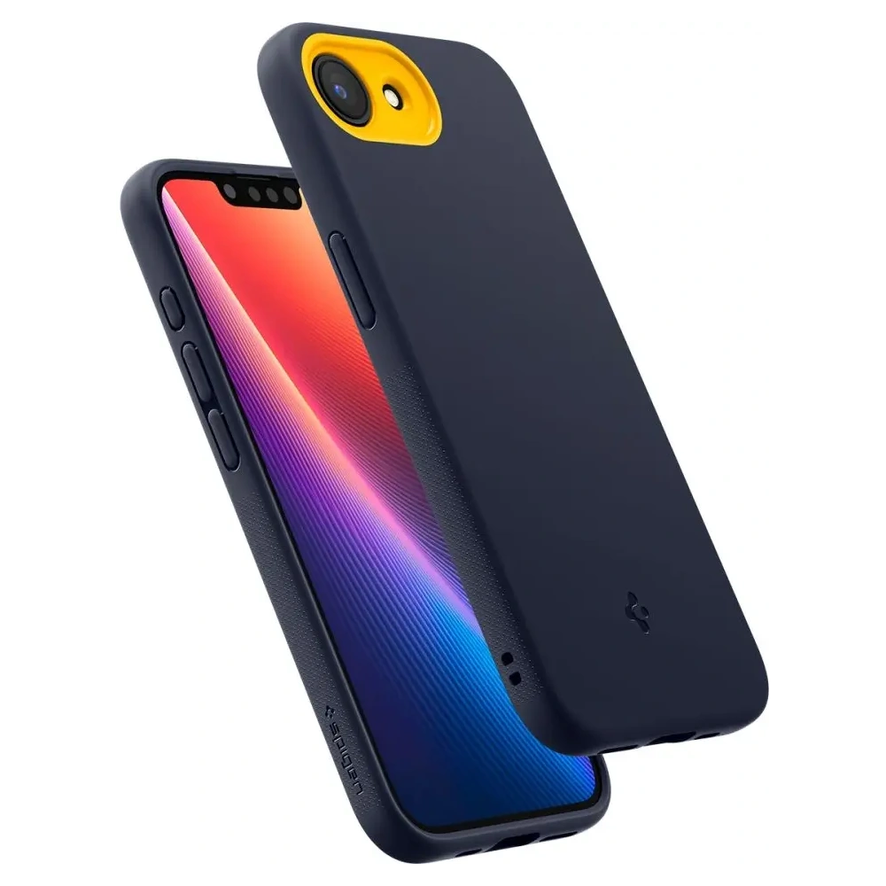 Etui Spigen Nano Pop Mag MagSafe Apple iPhone 16e Blueberry Navy