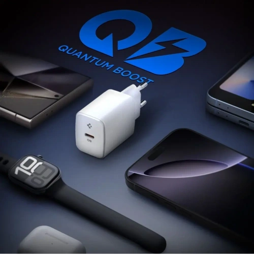 Kup Netzteil Spigen Essential EE201EU 1-Port USB-C Netzladegerät 20W Weiß - SPN16710 - {ean13} - Sklep Home Screen