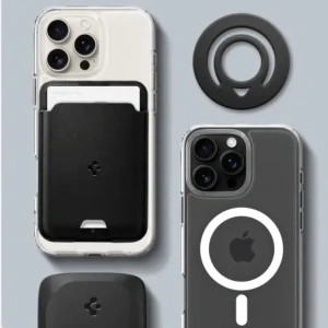 Kup Urmărește pentru telefon Spigen Dual Pop Mag MagSafe Phone Ring Black - SPN16711 - {ean13} - Sklep Home Screen