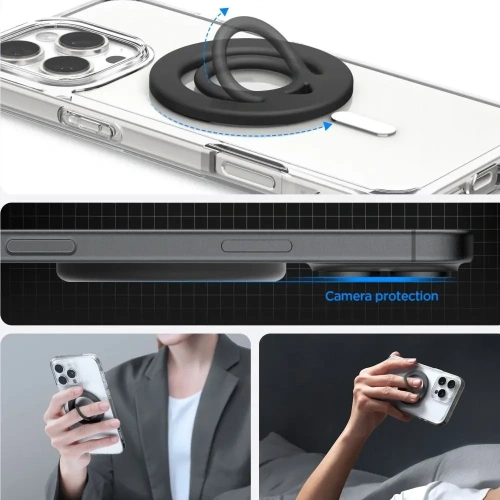 Kup Uchwyt do telefonu Spigen Dual Pop Mag MagSafe Phone Ring Black - SPN16711 - {ean13} - Sklep Home Screen