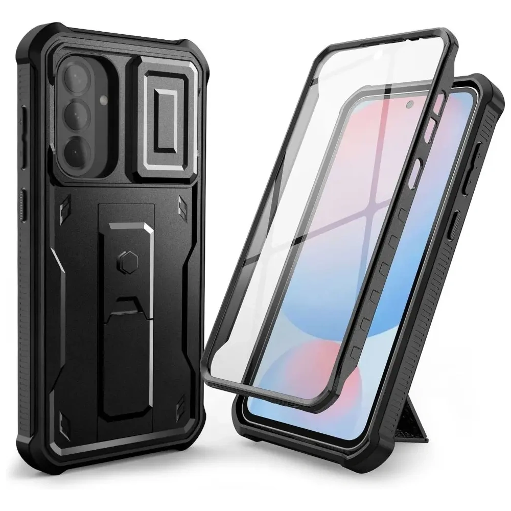 Etui Tech-Protect Kevlar Cam+ Samsung Galaxy A56 5G Black