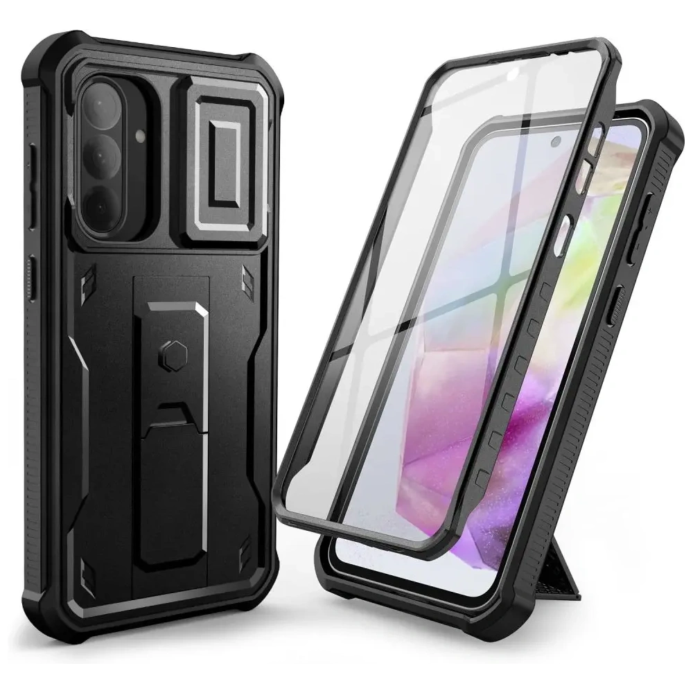 Etui Tech-Protect Kevlar Cam+ Samsung Galaxy A36 5G Black