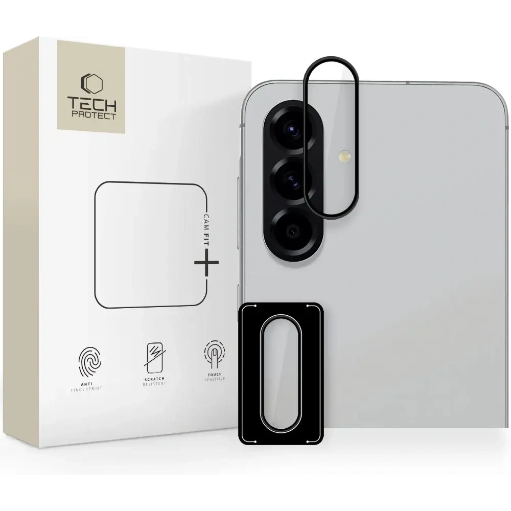 Osłona na aparat Tech-Protect Camring Fit+ Samsung Galaxy A36 / A56 5G Black