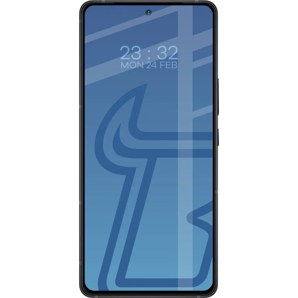 Szkło hartowane Bizon Glass Edge 2 do Asus Zenfone 12 Ultra czarna ramka