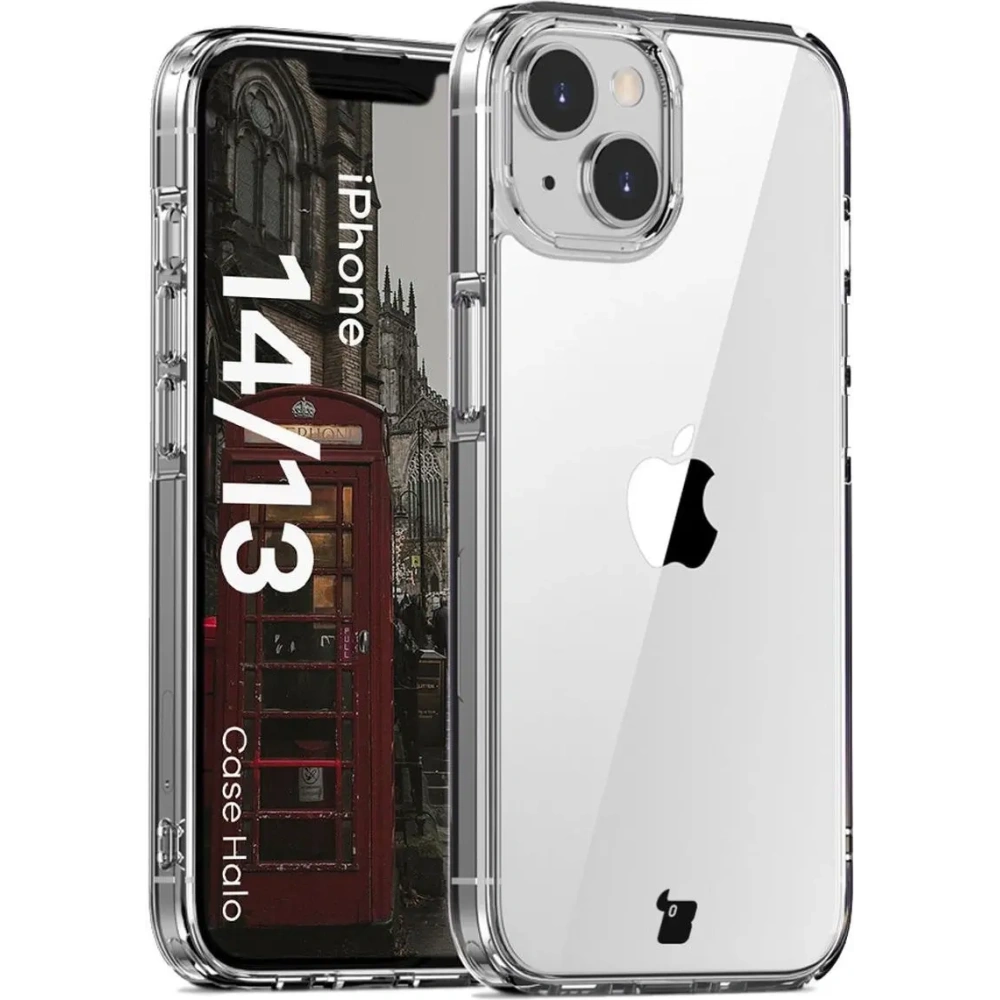 Etui Bizon Case Halo do Apple iPhone 14 / 13 przezroczyste