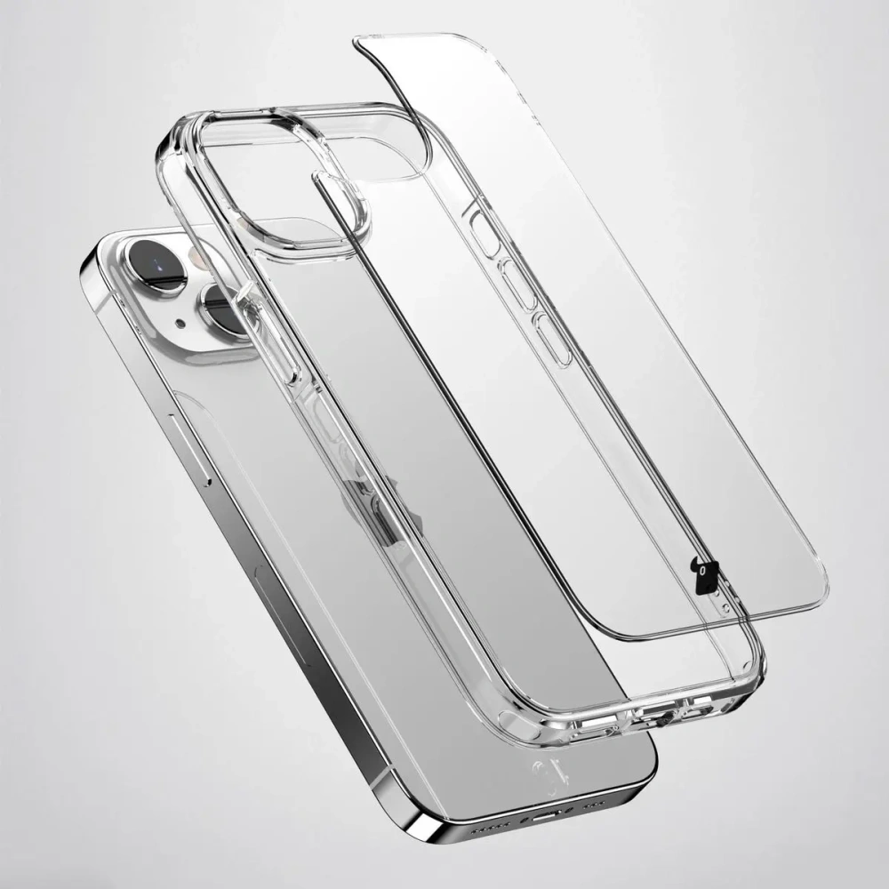Etui Bizon Case Halo do Apple iPhone 14 / 13 przezroczyste