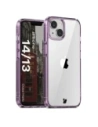Etui Bizon Case Halo do Apple iPhone 14 / 13 przezroczysto-fioletowe
