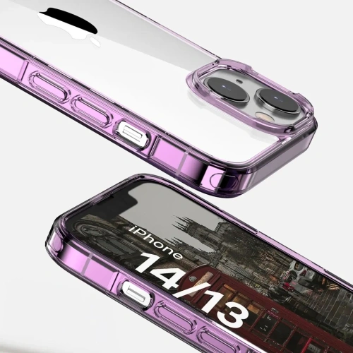 Kup Bizon Case Halo für Apple iPhone 14 / 13 transparent-lila - BIZ8716 - {ean13} - Sklep Home Screen