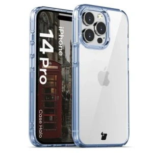 Buy Bizon Case Halo for Apple iPhone 14 Pro transparent-blue - BIZ8718 - {ean13} - Home Screen Store Europe