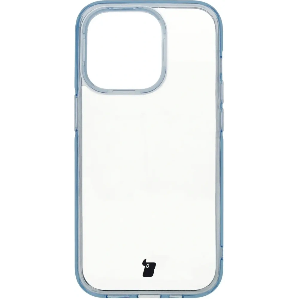 Etui Bizon Case Halo do Apple iPhone 14 Pro przezroczysto-niebieskie