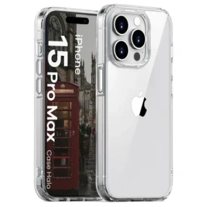 Kup Etui Bizon Case Halo do Apple iPhone 15 Pro Max przezroczyste - BIZ8719 - {ean13} - Sklep Home Screen