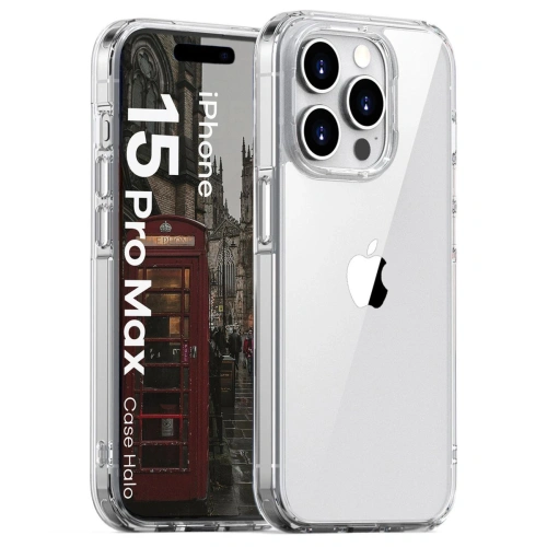 Kup Bizon Case Halo Apple iPhone 15 Pro Max átlátszó - BIZ8719 - {ean13} - Sklep Home Screen