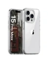 Etui Bizon Case Halo do Apple iPhone 15 Pro Max průhledné