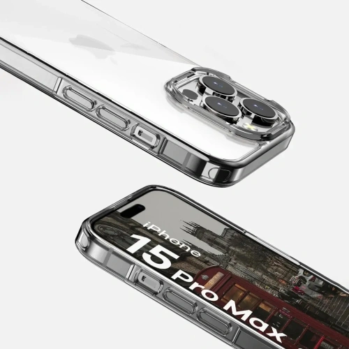Kup Bizon Case Halo Apple iPhone 15 Pro Max átlátszó - BIZ8719 - {ean13} - Sklep Home Screen