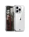 Etui Bizon Case Halo do Apple iPhone 15 Pro przezroczyste