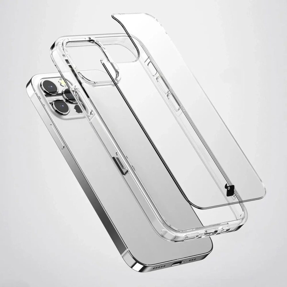 Etui Bizon Case Halo do Apple iPhone 15 Pro przezroczyste