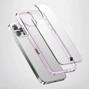 Kup Etui Bizon Case Halo do Apple iPhone 15 Pro przezroczysto-fioletowe - BIZ8723 - {ean13} - Sklep Home Screen