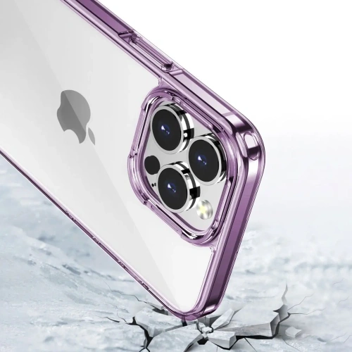 Kup Bizon Case Halo Apple iPhone 15 Pro áttetsző-lila - BIZ8723 - {ean13} - Sklep Home Screen