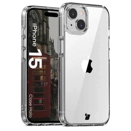 Kup Etui Bizon Case Halo pentru Apple iPhone 15 transparent - BIZ8725 - {ean13} - Sklep Home Screen