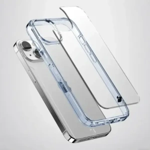 Buy Bizon Case Halo for Apple iPhone 15 transparent-blue - BIZ8727 - {ean13} - Home Screen Store Europe