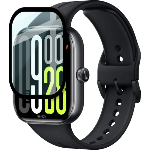 Kup Bizon Glass Watch Edge Hybrid Xiaomi Redmi Watch 5 schwarz - BIZ8729 - {ean13} - Sklep Home Screen