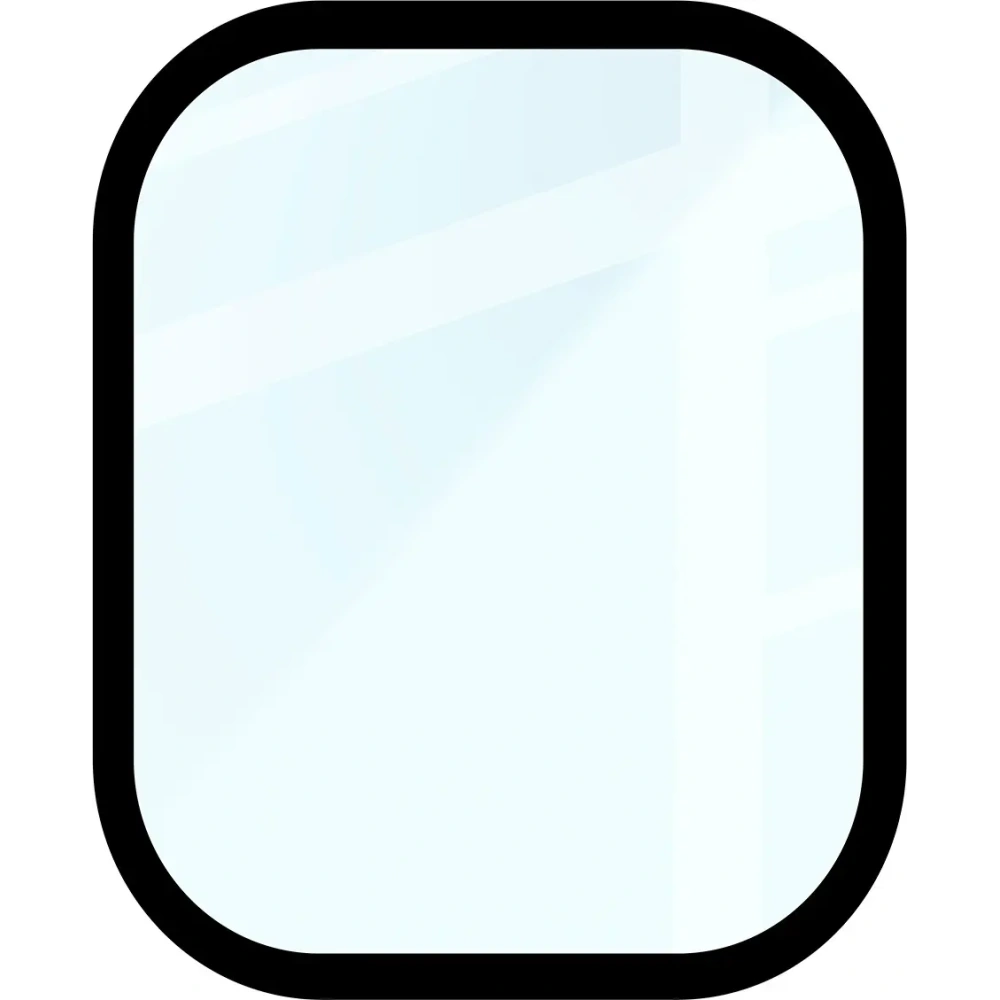 Szkło hybrydowe Bizon Glass Watch Edge Hybrid do Xiaomi Redmi Watch 5 czarne