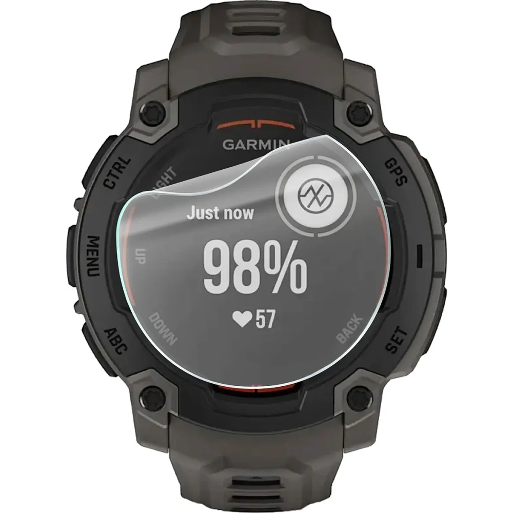 Folia hydrożelowa na ekran Bizon Glass Watch Hydrogel do Garmin Instinct E 45 mm [2 PACK]