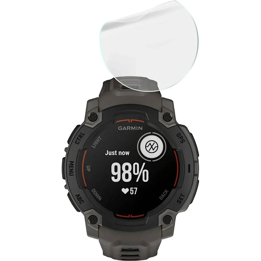 Folia hydrożelowa na ekran Bizon Glass Watch Hydrogel do Garmin Instinct E 45 mm [2 PACK]