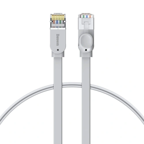 Kup Cablul de rețea plat Baseus High Speed, Ethernet RJ45, Gigabit, Cat.6, 1m (gri) - BSU1439GRY - {ean13} - Sklep Home Screen