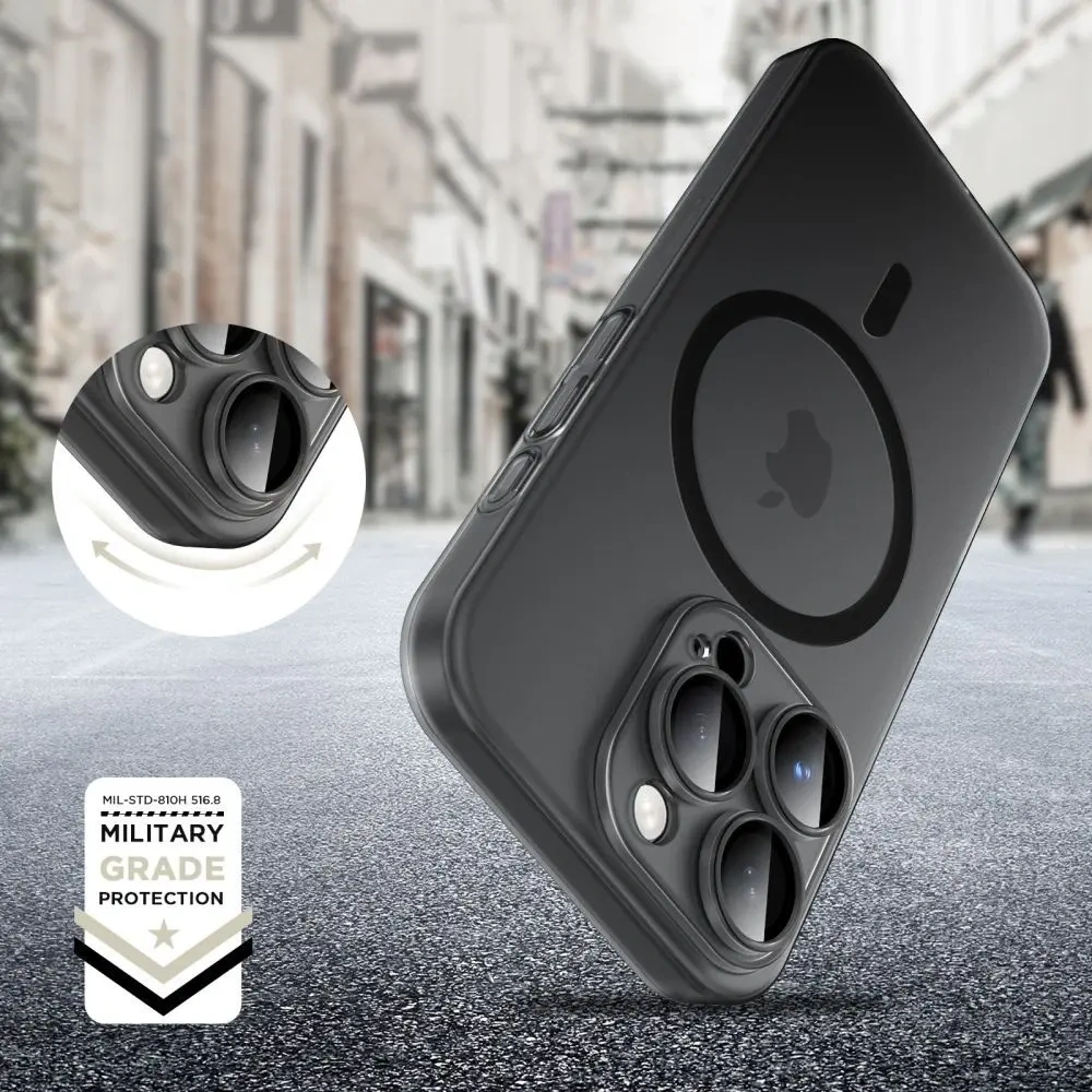 Etui Tech-Protect Magslim MagSafe Apple iPhone 16e Matte/black