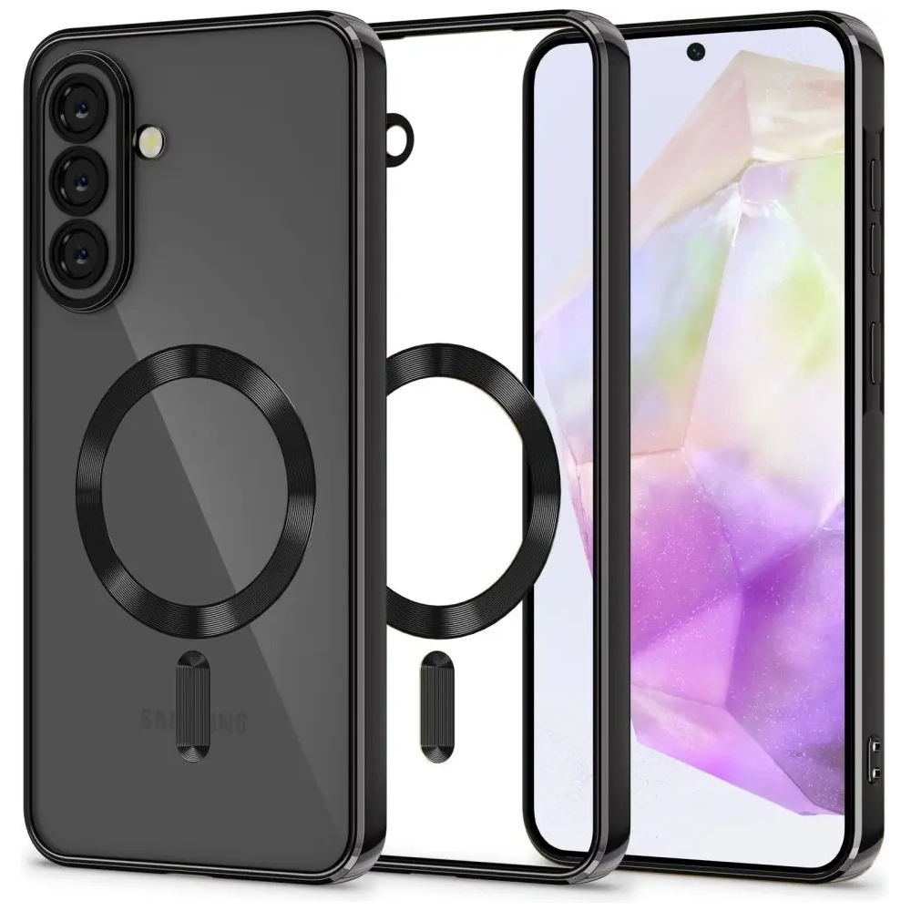 Etui Tech-Protect Magflex MagSafe Samsung Galaxy A36 5G Shiny Black